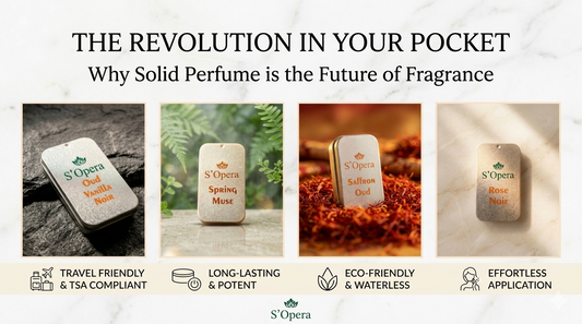 Sopera Solid Perfume: A Smarter, Skin-Friendly Alternative to Spray Perfumes